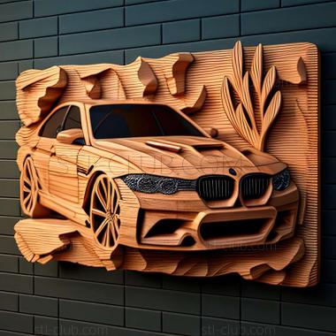 3D мадэль BMW M3 G80 (STL)
